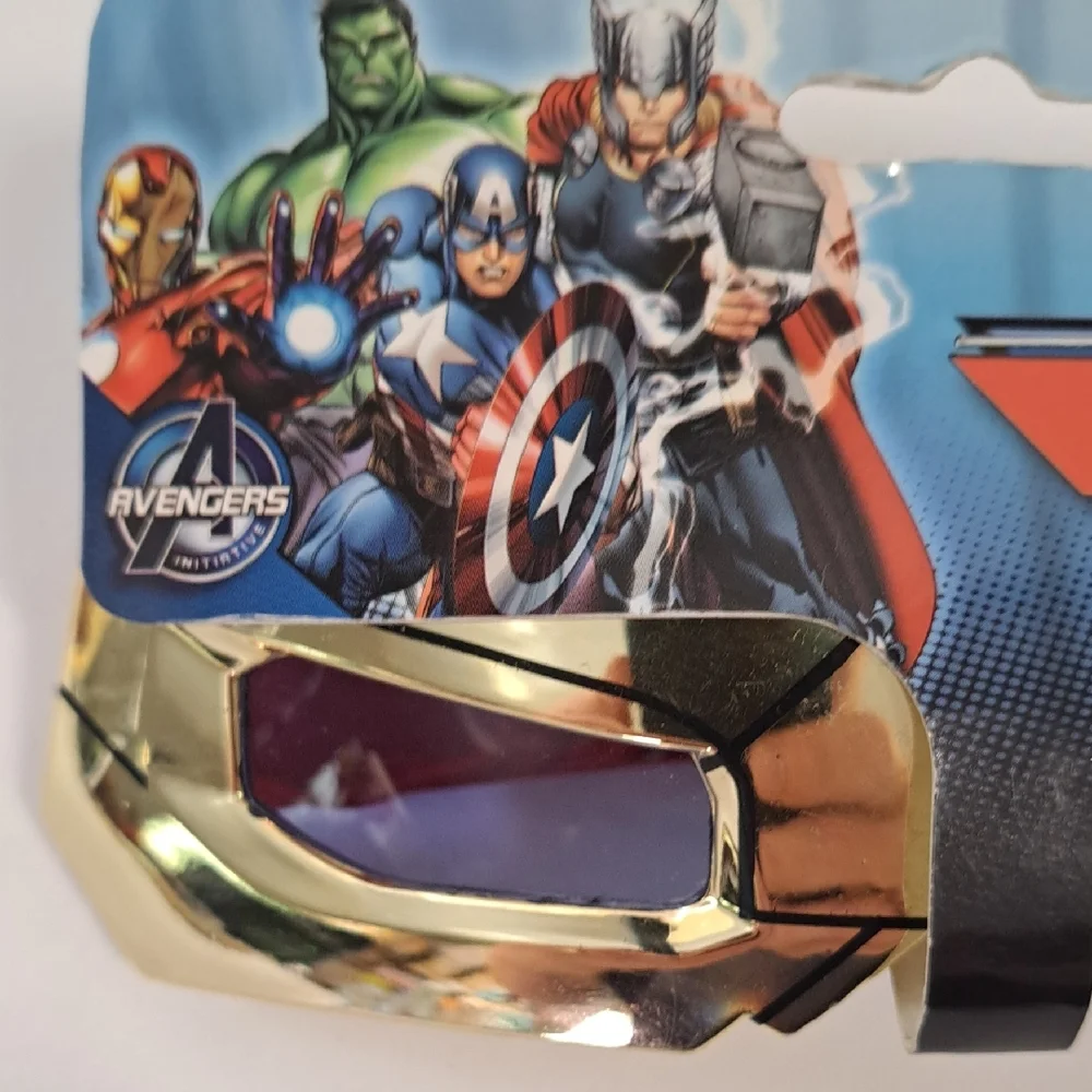 Marvel Avengers Iron Man Glasses - Red and Gold